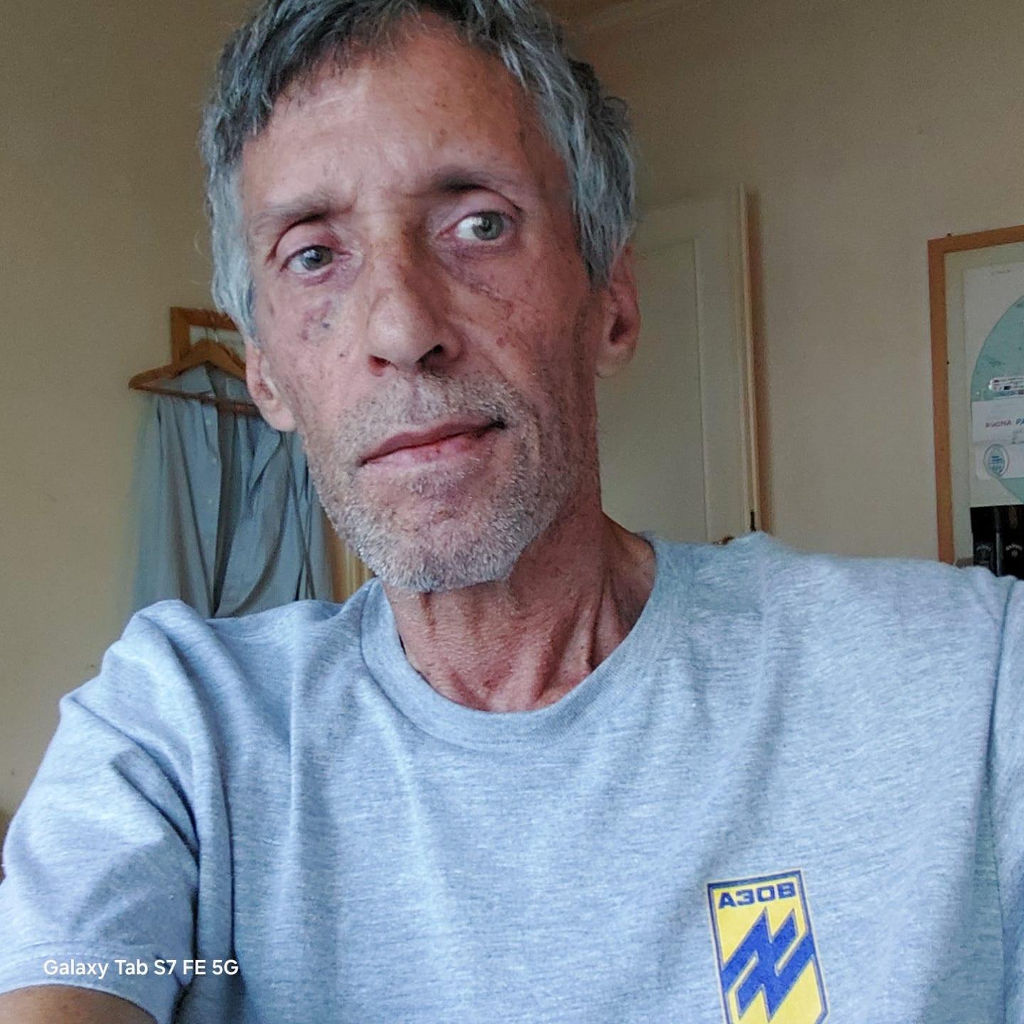 Customer photo review of Azov Logo T-Shirt
