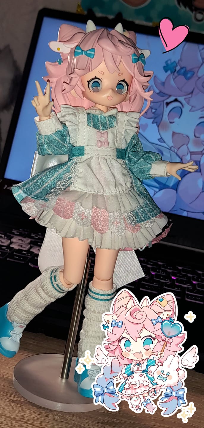 Customer photo review of Action Figure Doll Stand