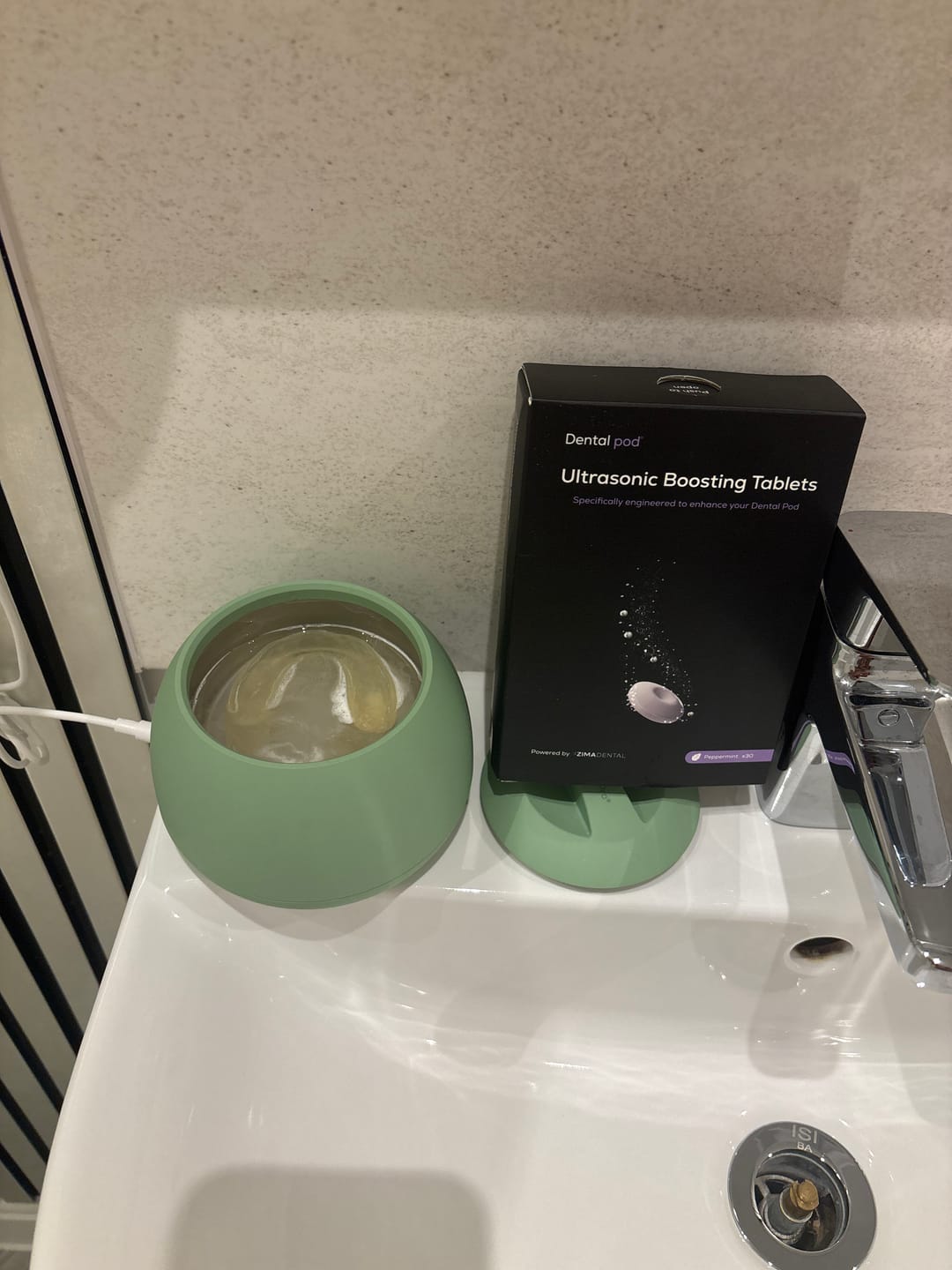 Customer photo review of Ultrasonic Boosting Tablets