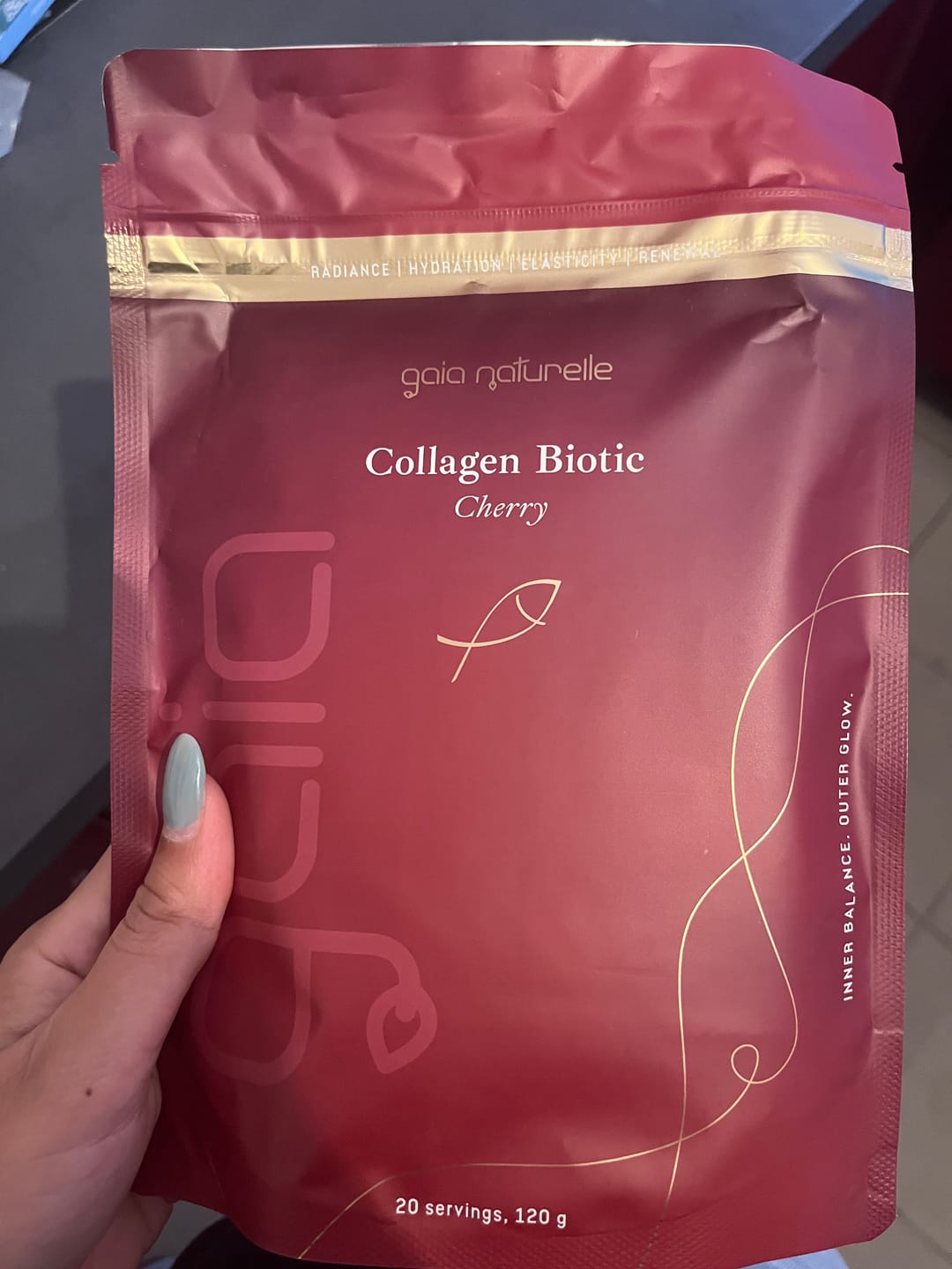 Customer photo review of Kollagen Biotic Kirsche