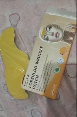 Customer photo review of Patch Fronte Antirughe – 10 Patch Idratanti e Leviganti