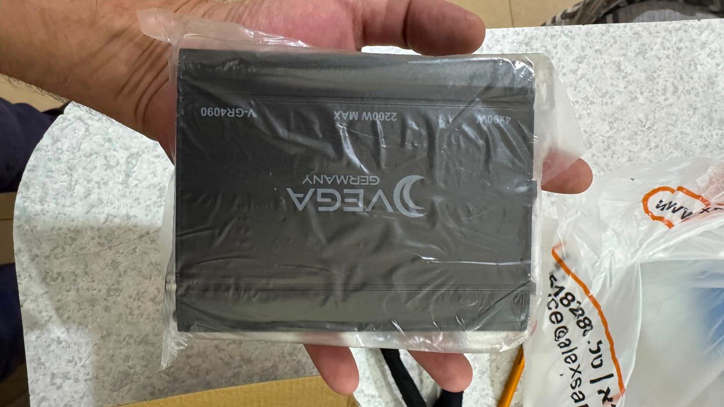 Customer photo review of מגבר 4 ערוצים שקע תקע למולטימדיה אנדרואיד VEGA Germany V-GR4090