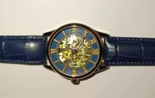 Customer photo review of Reloj Amox Skeleton Automático