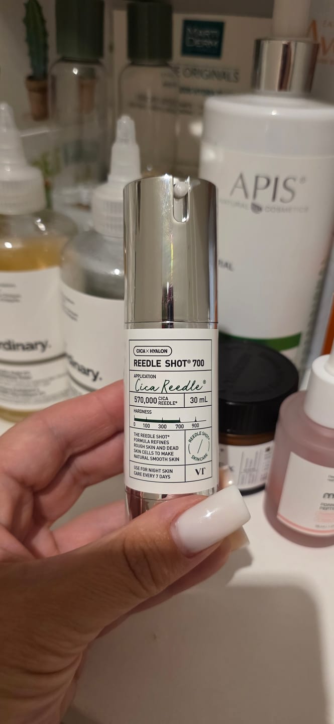 Customer photo review of Nakts serums-būsteris ar mikroadatām VT Cosmetics Reedle Shot 700