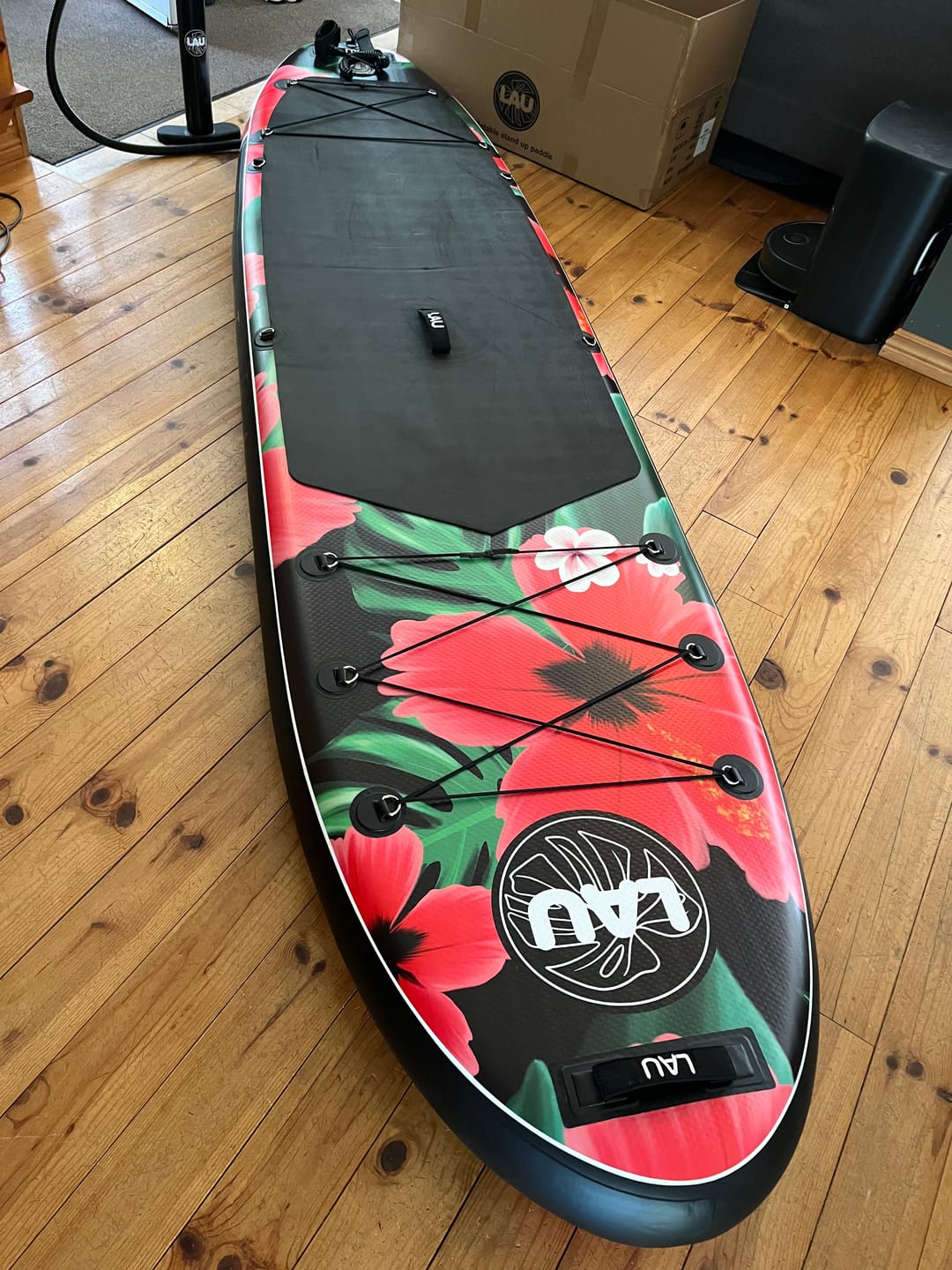 Customer photo review of Tropical- 10'6 All-around- Paddle board gonflable