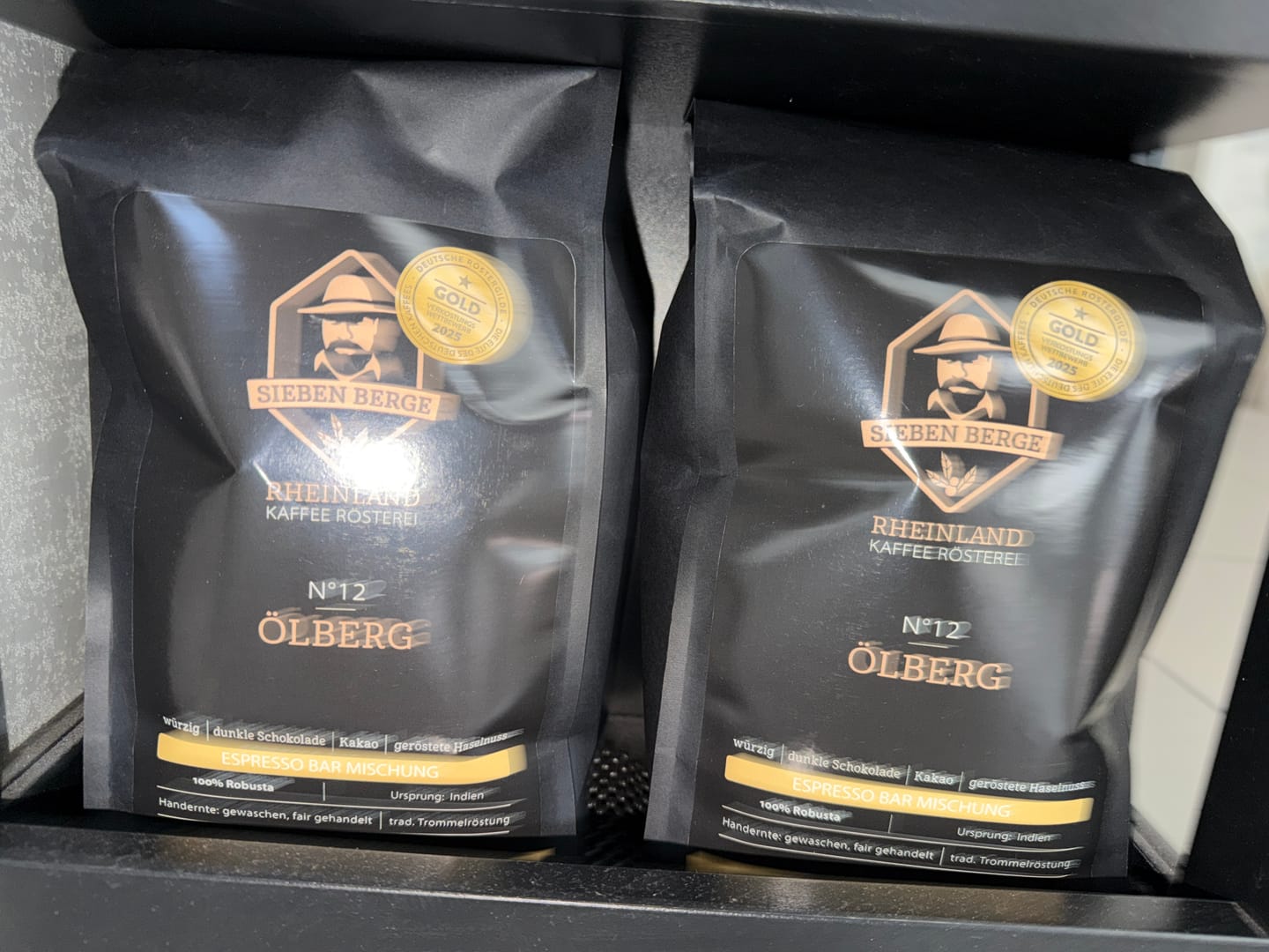 Customer photo review of N°12 Ölberg – Espresso Bar Mischung