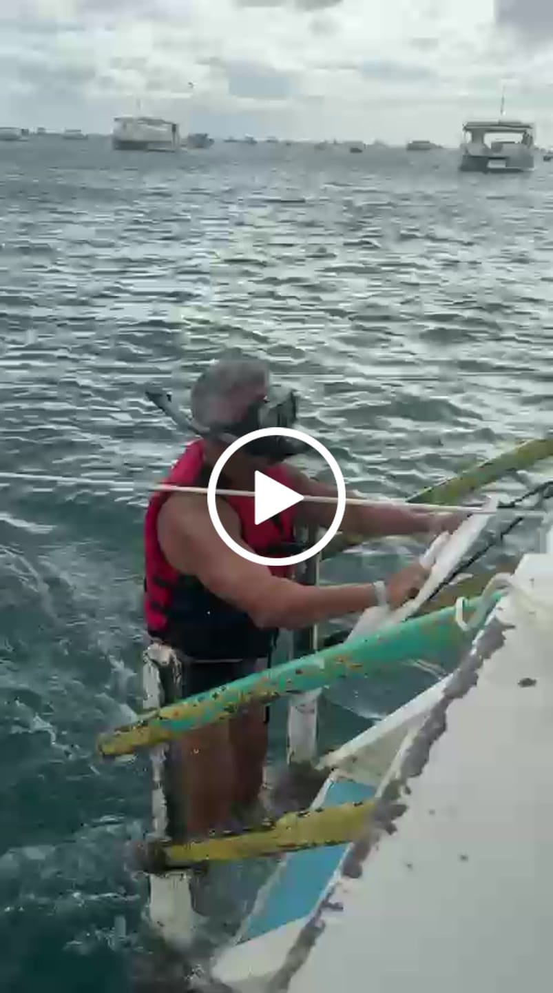 Customer video review of Máscara de Mergulho Antiembaçamento Com Snorkel Atlantic