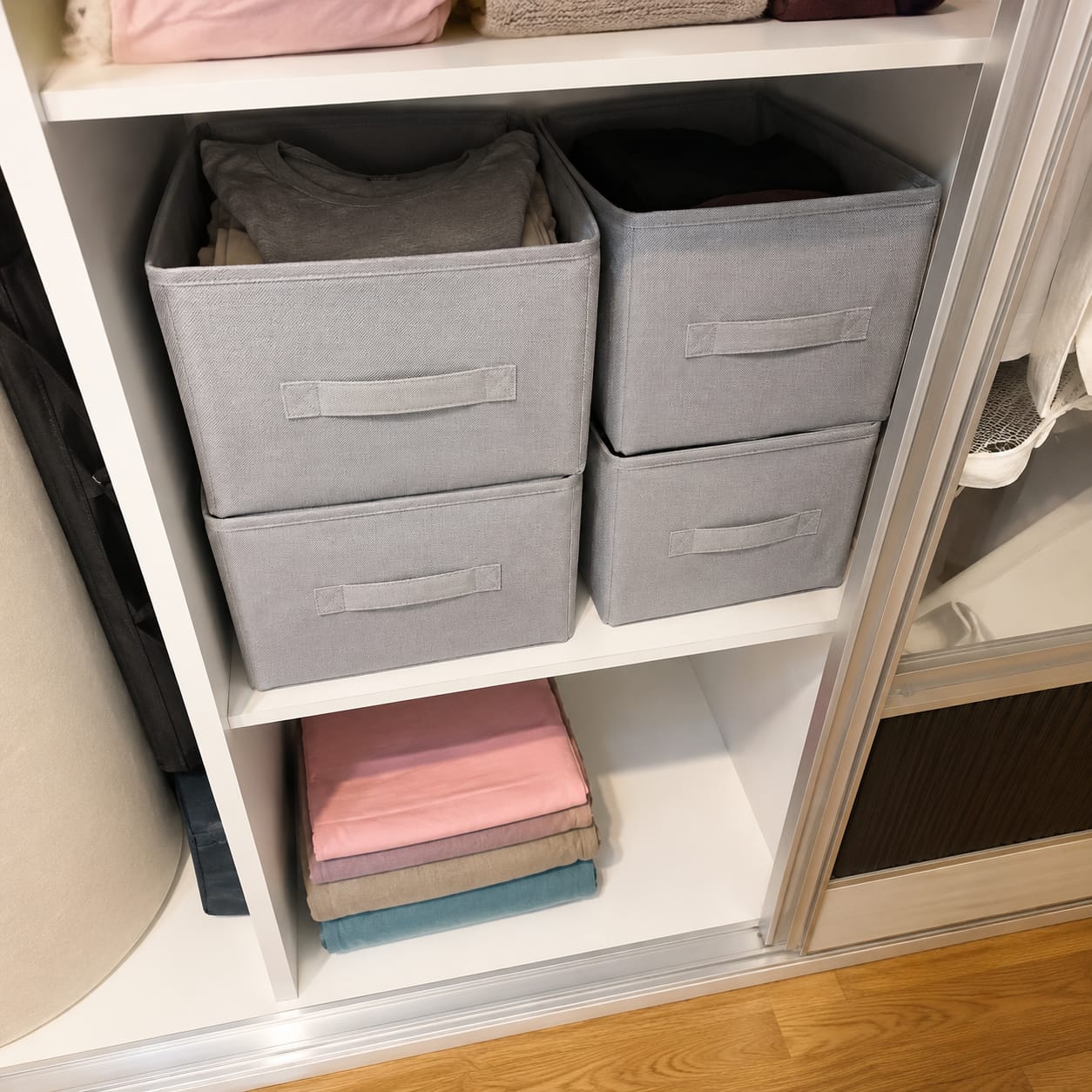 Customer photo review of Ferahome Dolap Düzenleyici 45x25x20