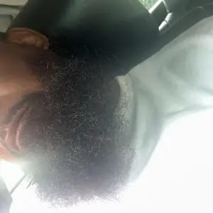 Customer photo review of Unisex Grey Coverage Hair Dye with Hair Care