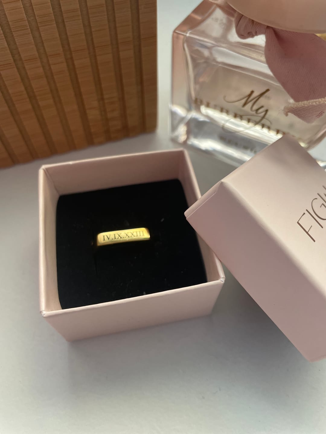 Customer photo review of Anel Hera Personalizável