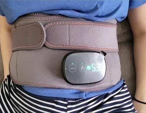Customer photo review of Ceinture Lombaire Chauffante & Massante Rechargeable