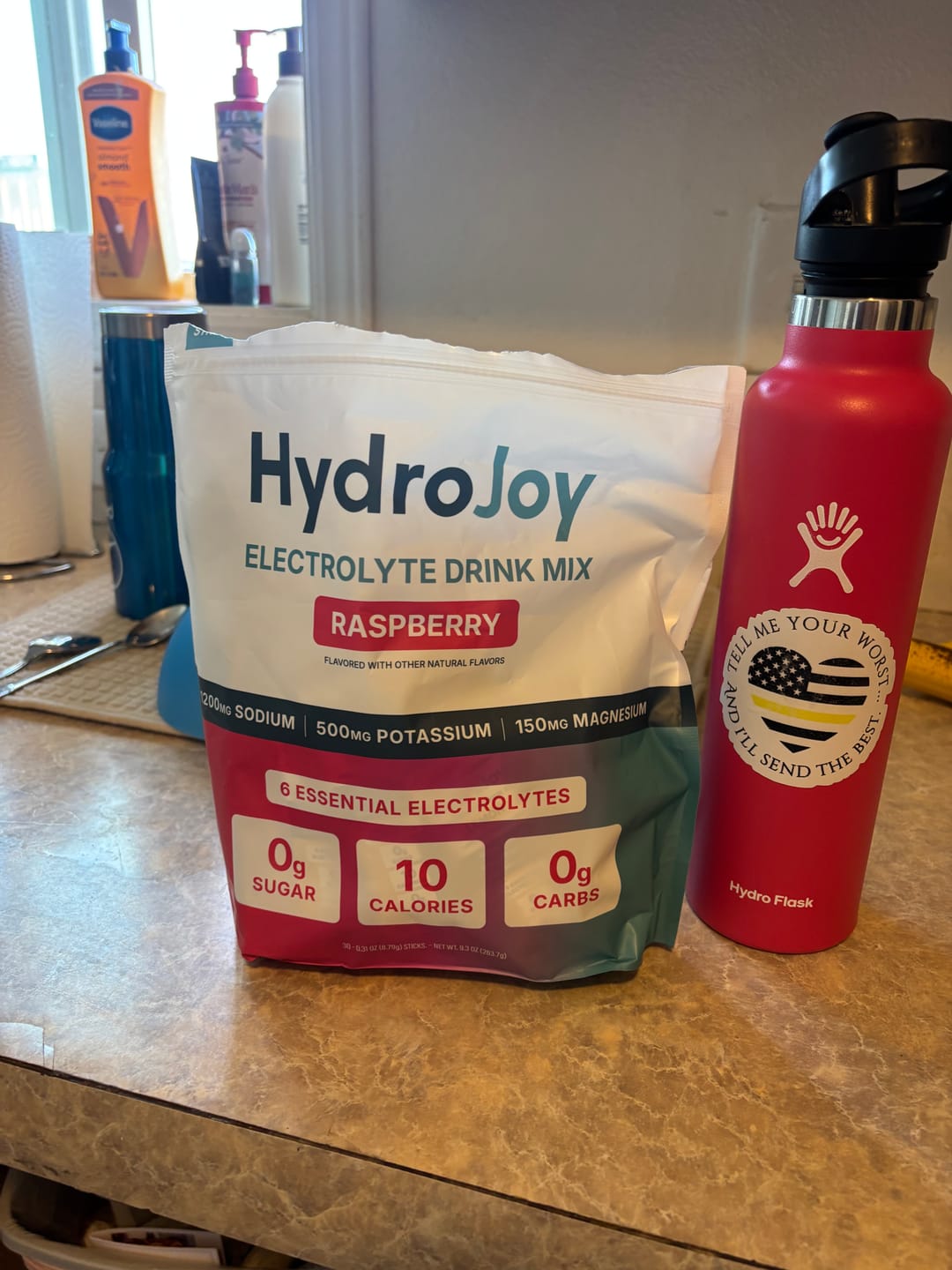 Customer photo review of Hydration Sticks (30 Pack)