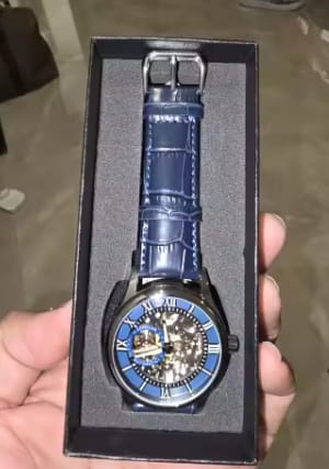 Customer photo review of Reloj Amox Skeleton Automático