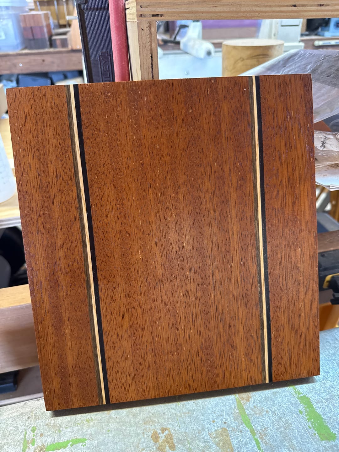 Customer photo review of Merbau Cutting Board Lumber