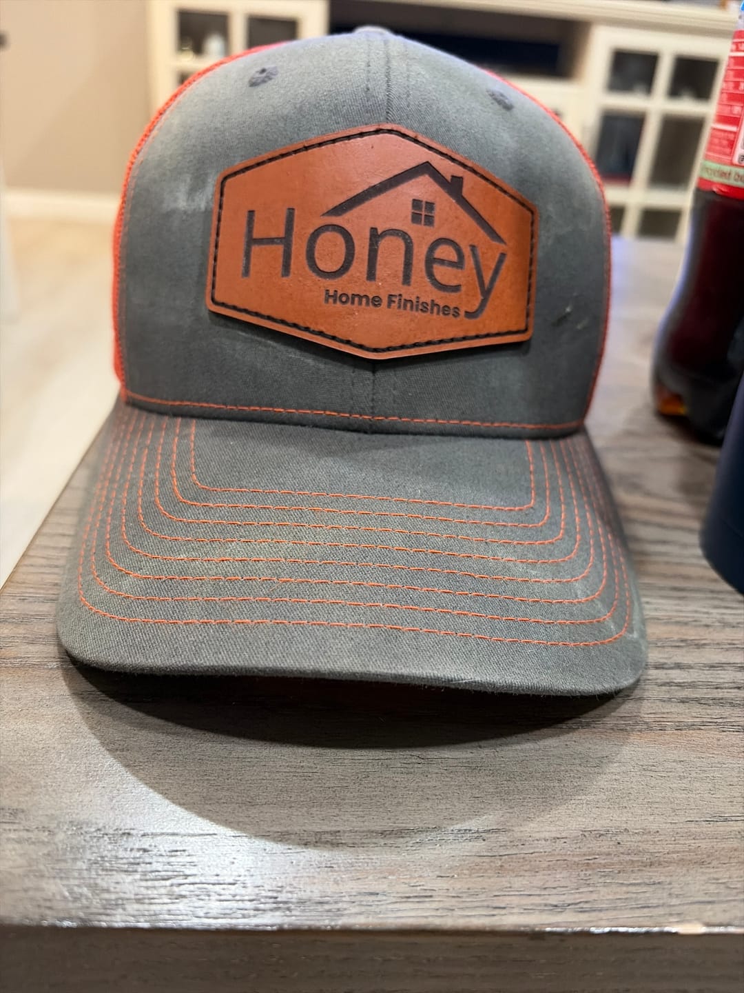 Customer photo review of Richardson 112 Custom Leather Patch Hats