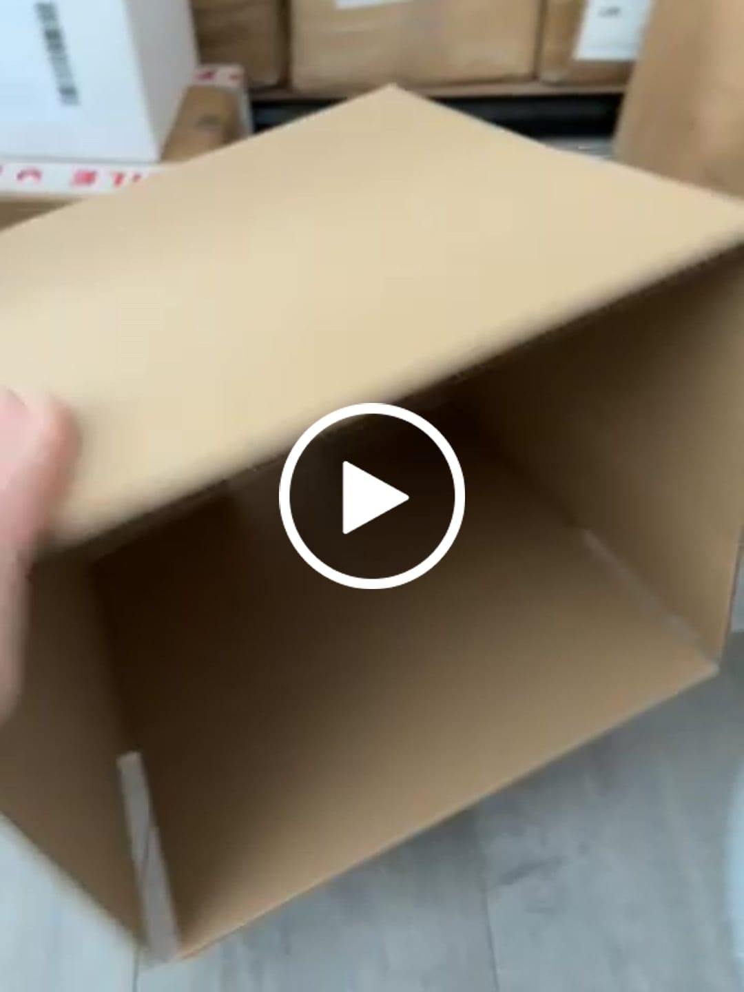Customer video review of 320 x 240 x 190mm A4 Regular Brown Shipping Carton B934