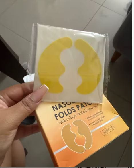 Customer photo review of Patch Nasolabiali – 10 Patch con Collagene e Acido Ialuronico