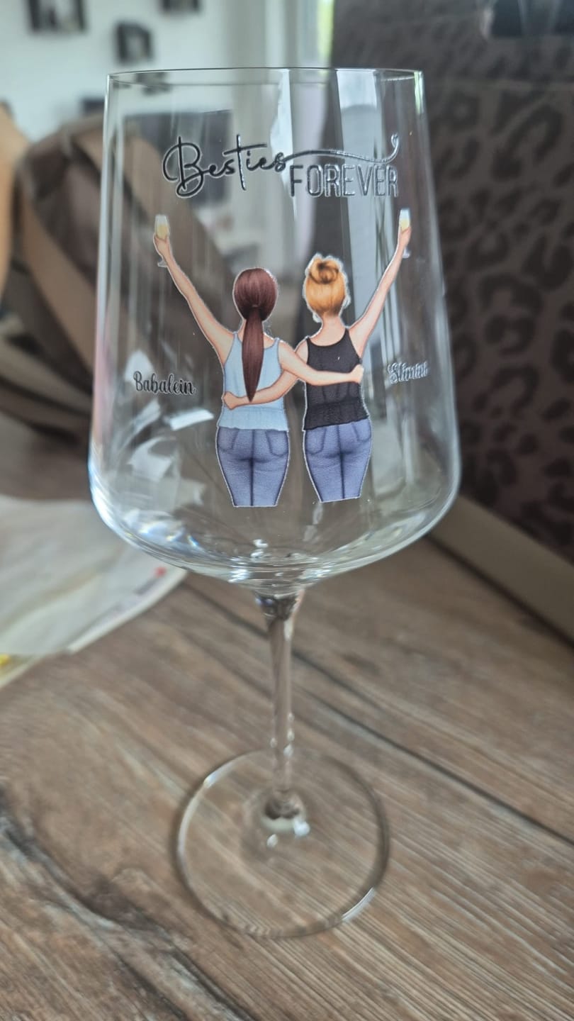 Customer photo review of Weinglas - Geschenkverpackung