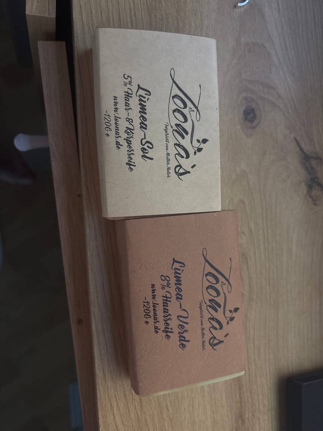 Customer photo review of 3-6% Herbal-Love Haarseife (Tiefenreinigung & schnell fettendes Haar)