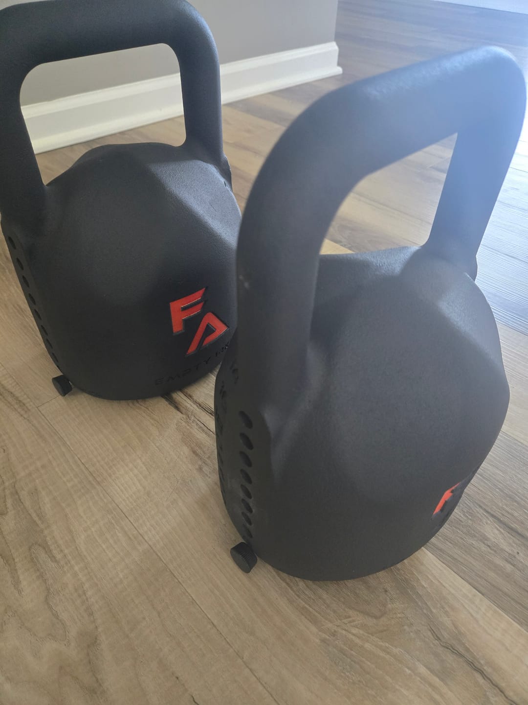 Customer photo review of FA Adjustable Kettlebell