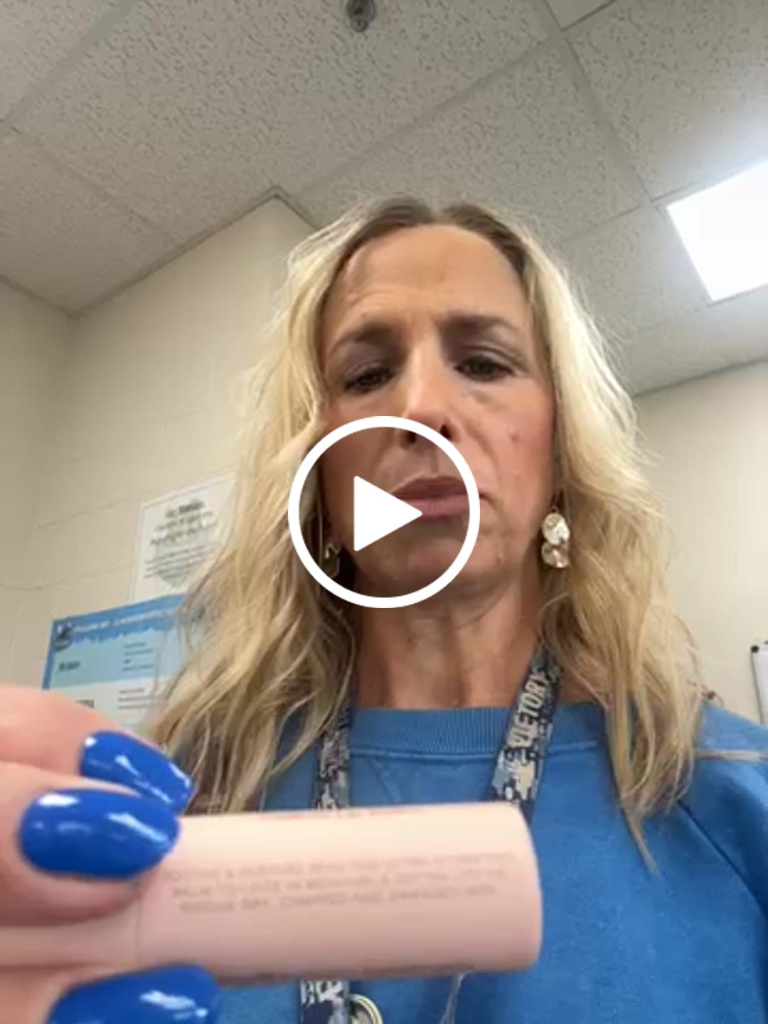 Customer video review of Tallow Moisturizing Lip Balm