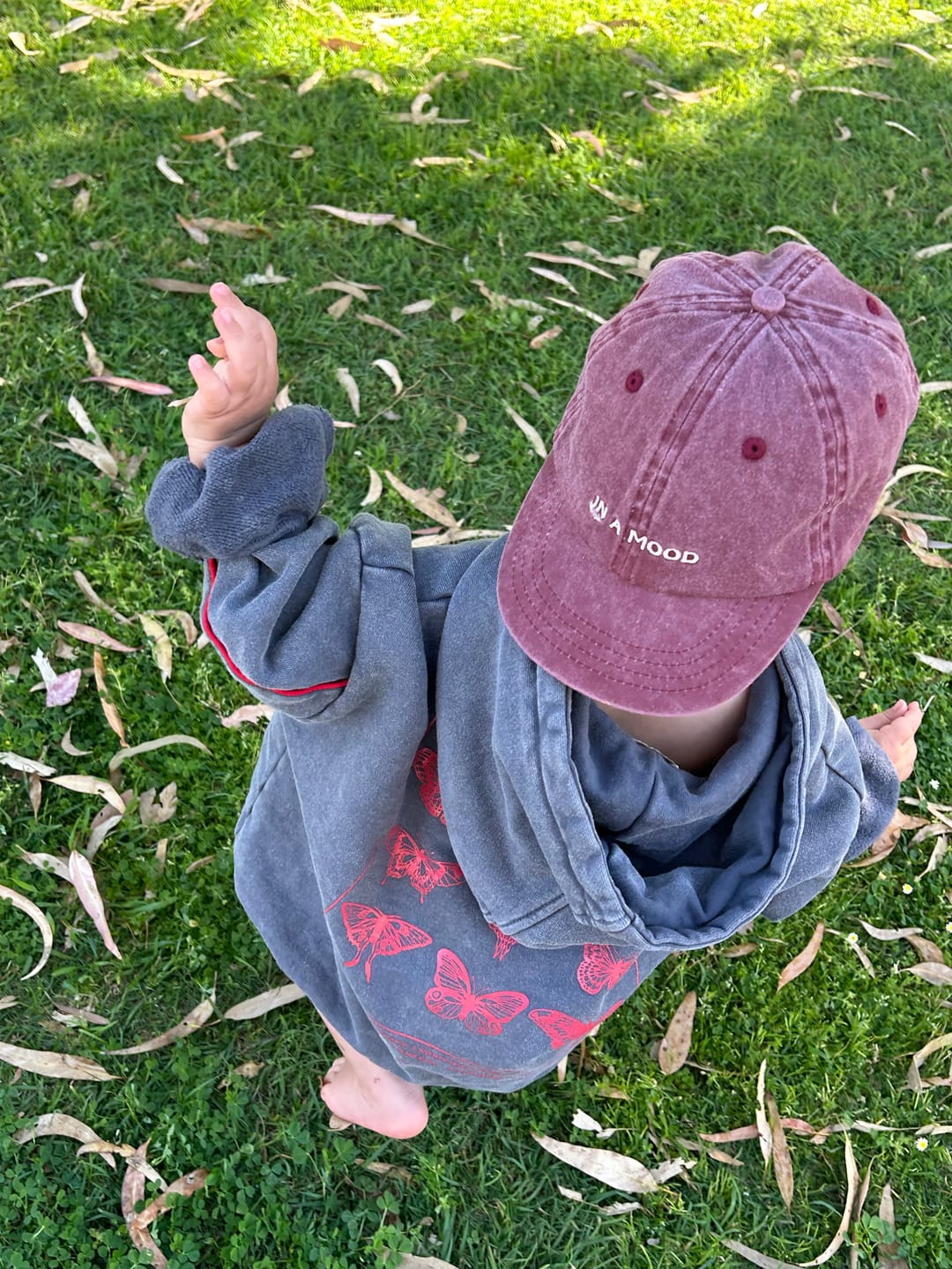 Customer photo review of In a mood - Kids cap
