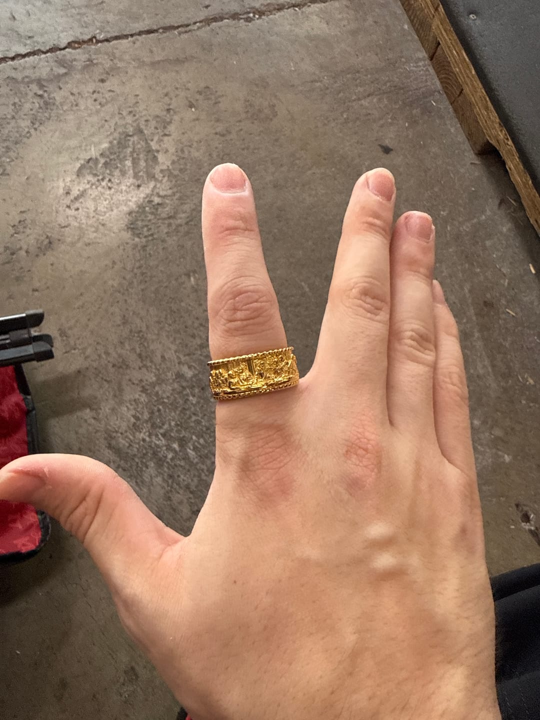 Customer photo review of Last Supper Relic Band