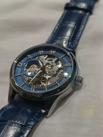 Customer photo review of Reloj Amox Skeleton Automático