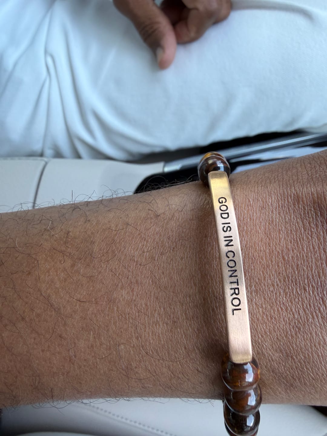 Customer photo review of MENS - GOD IS IN CONTROL (POS)