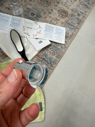 Customer photo review of LOVASKIN Discovery Kit SPECIAL TV OFFER - Twice the treatments