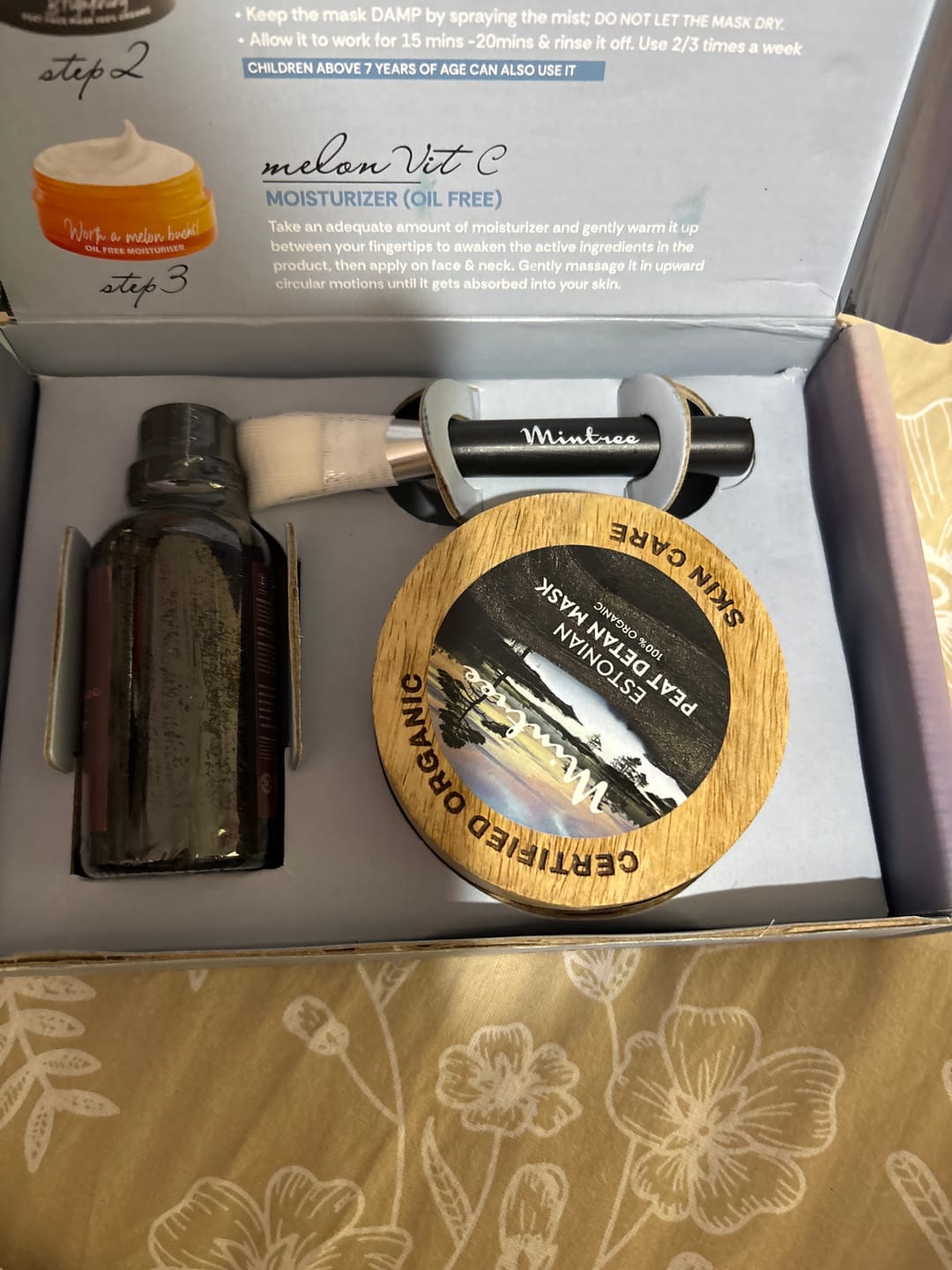 Customer photo review of 100% ORGANIC Detan Face Mask 60 gm