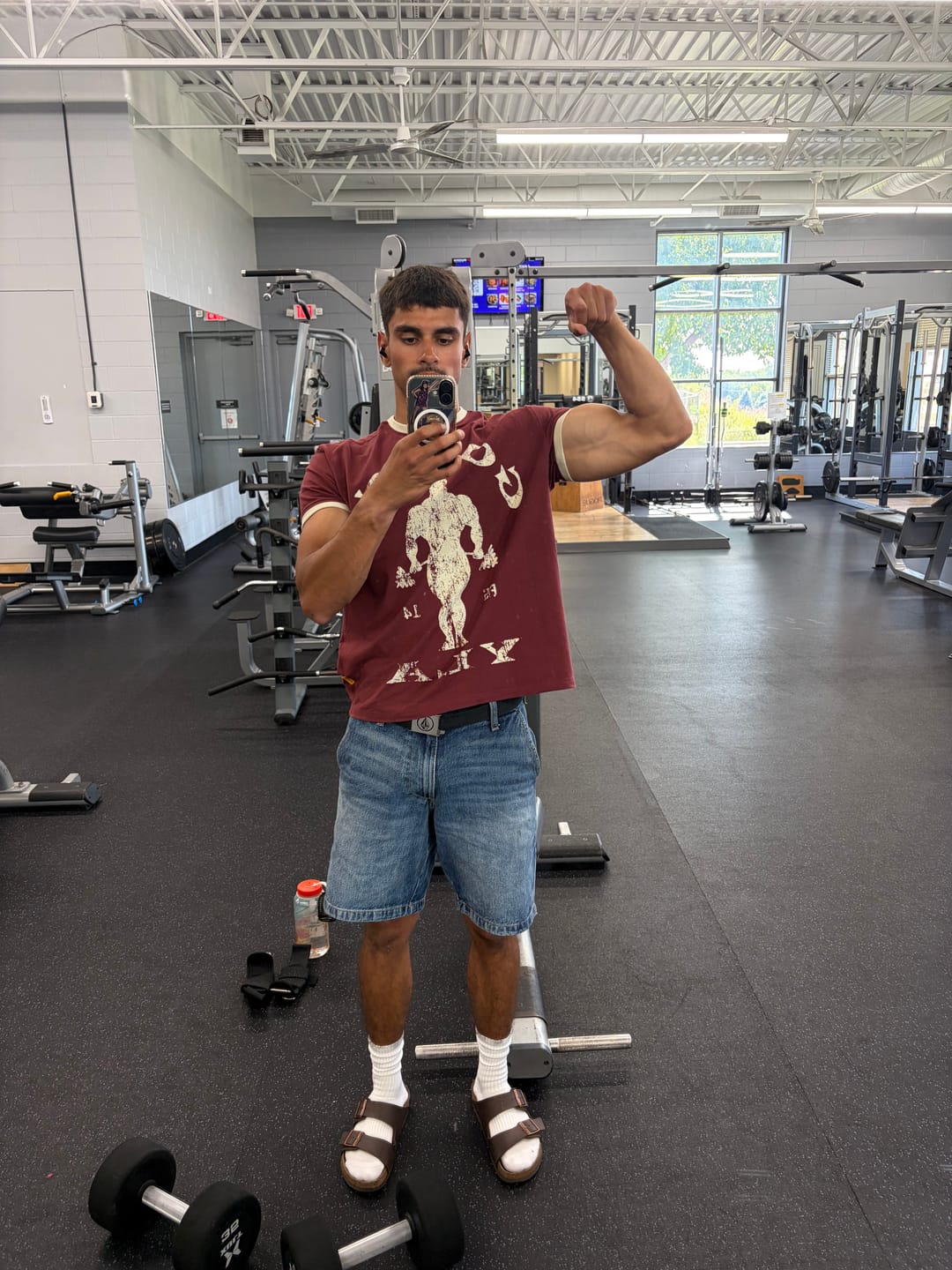 Customer photo review of 4009 - Golds Gym Ringer Tees