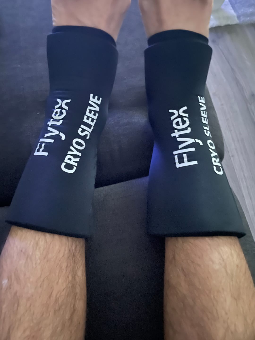 Customer photo review of Manchon de Cryothérapie