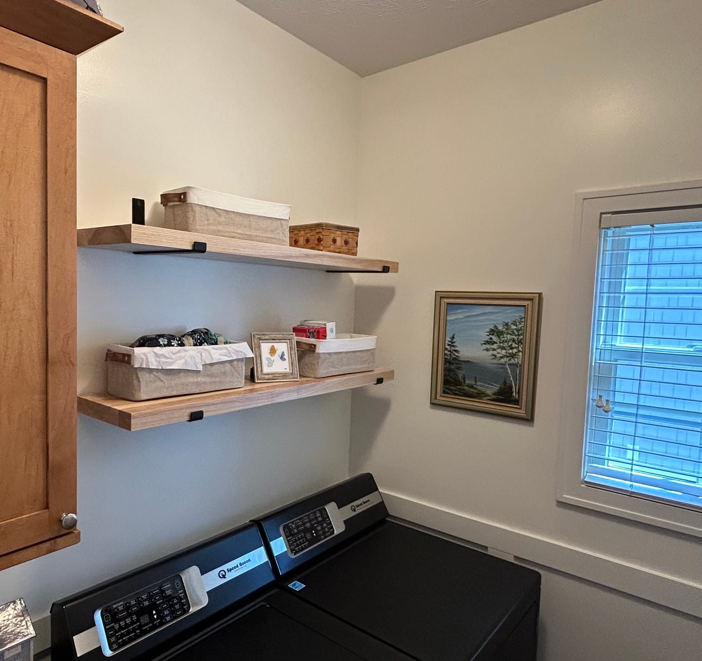 Customer photo review of Ash Shelves with Brackets
