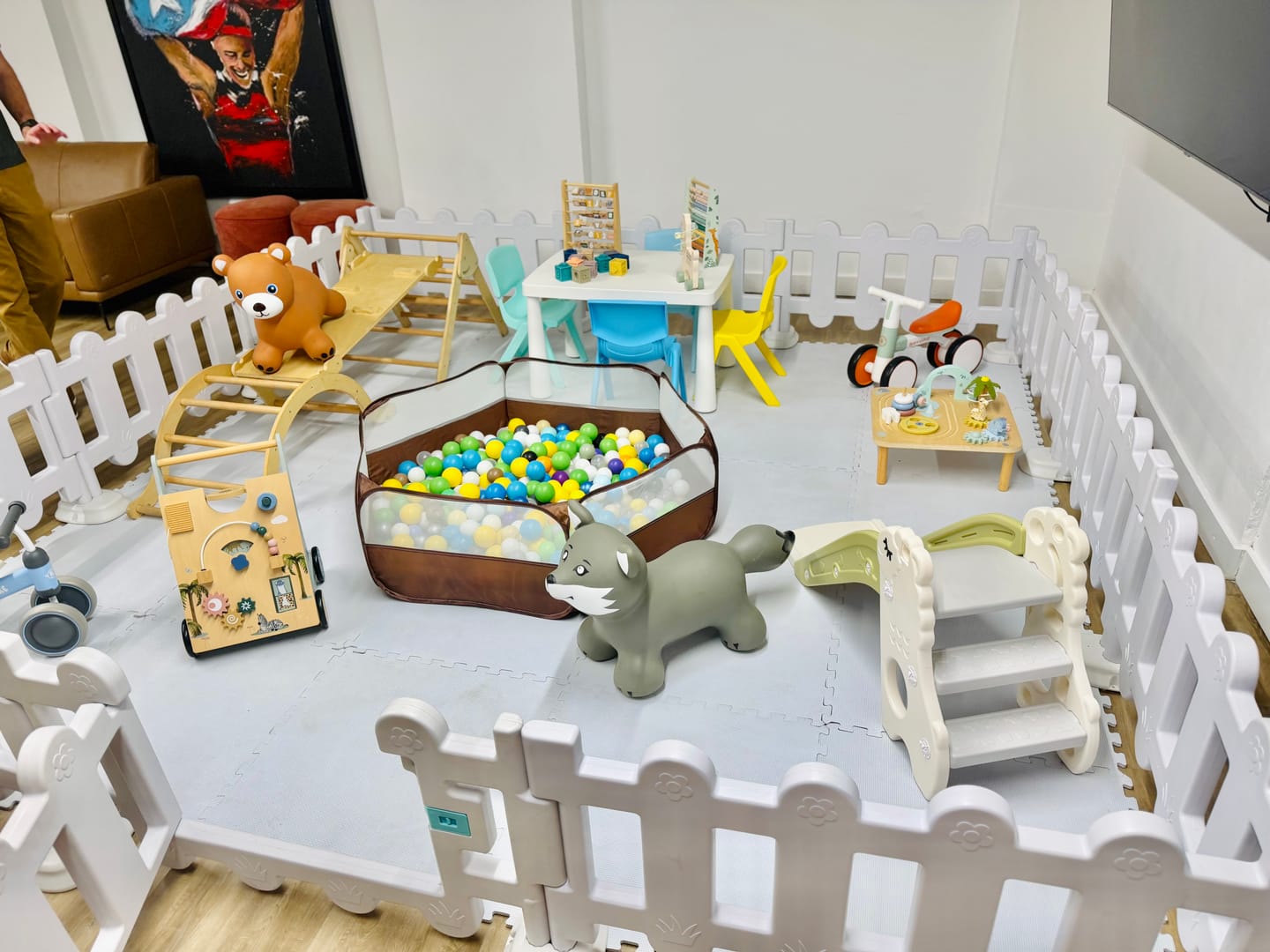 Customer photo review of Little Dreams Playground 10x10 (1-5 años)