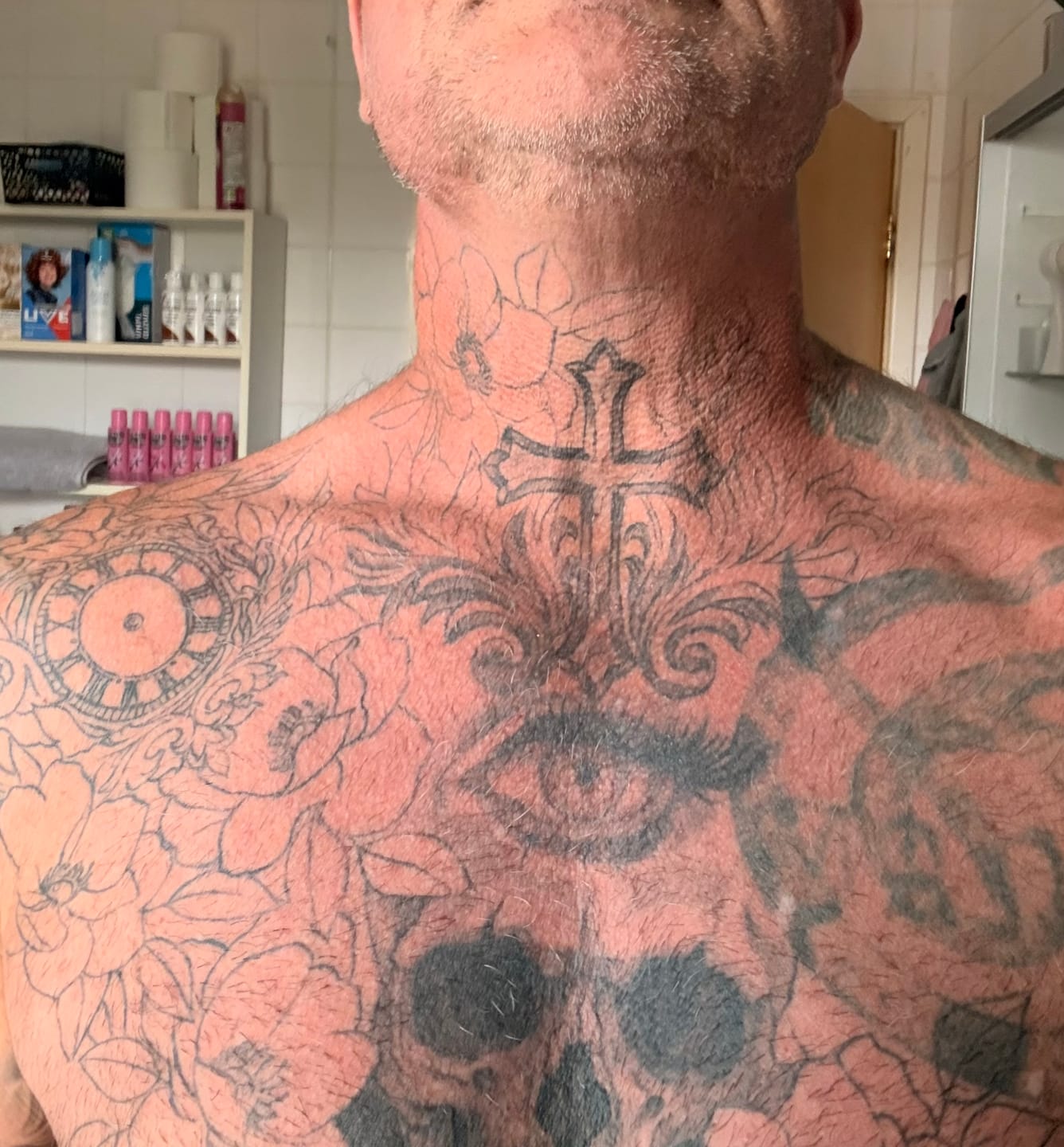 Customer photo review of TattooNumbx Numbing Cream