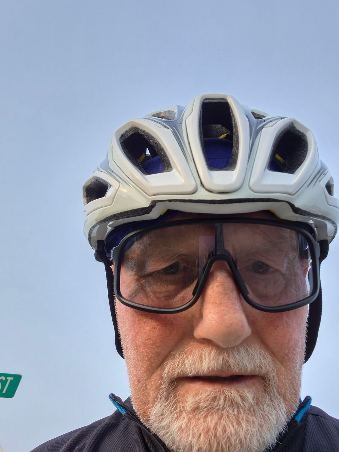 Customer photo review of Photochromic Cycling Glasses with Anti-Fog & UV Protection