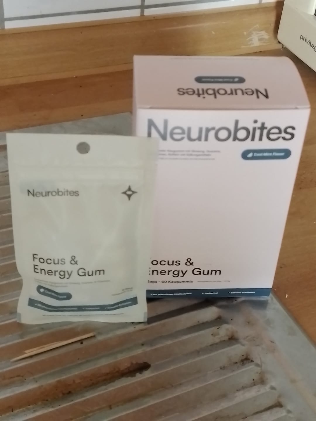 Customer photo review of Neurobites® Focus & Energy Gum (Performance-Starterpaket)