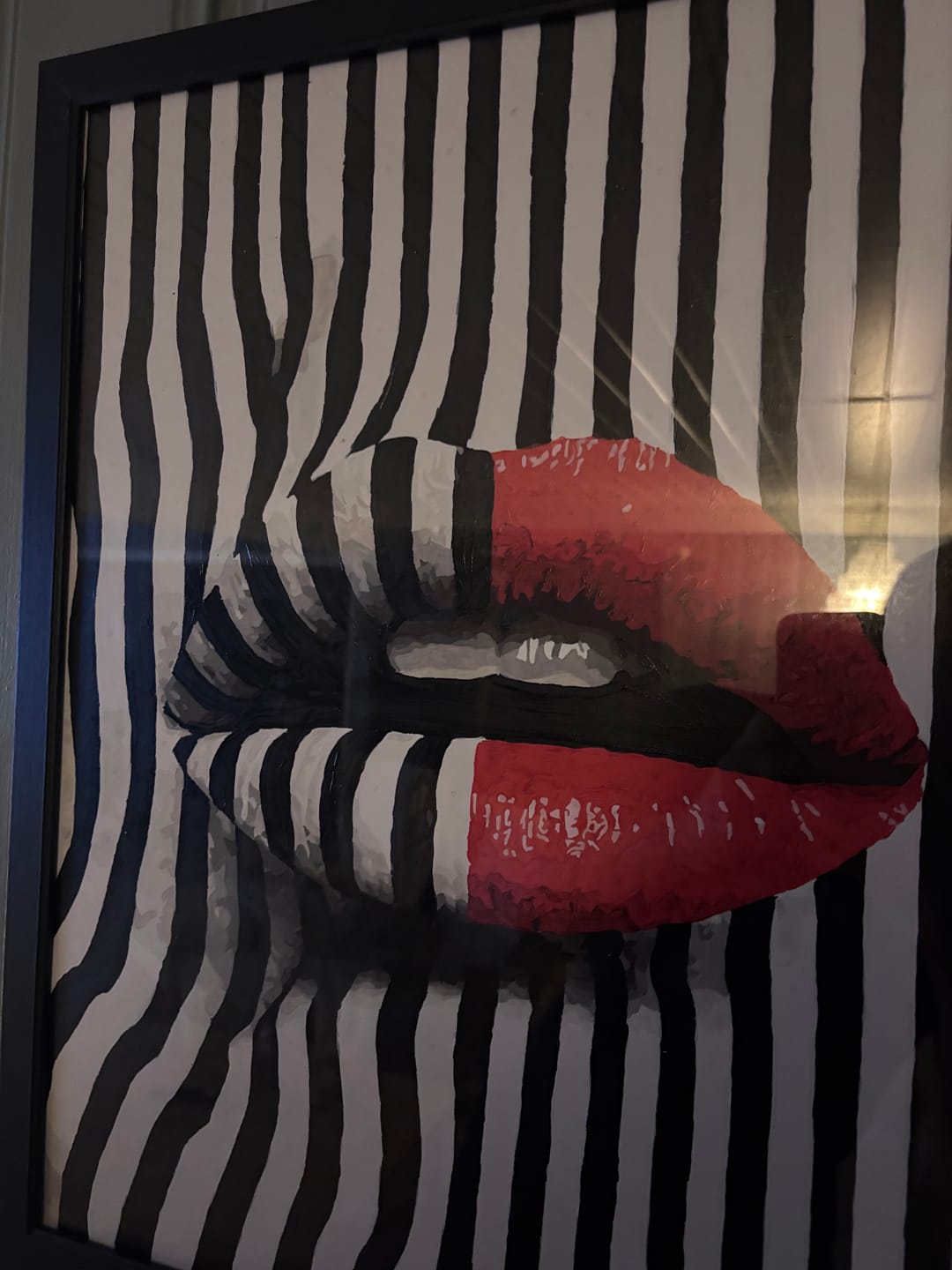 Customer photo review of Bold Expression | Paint by Number