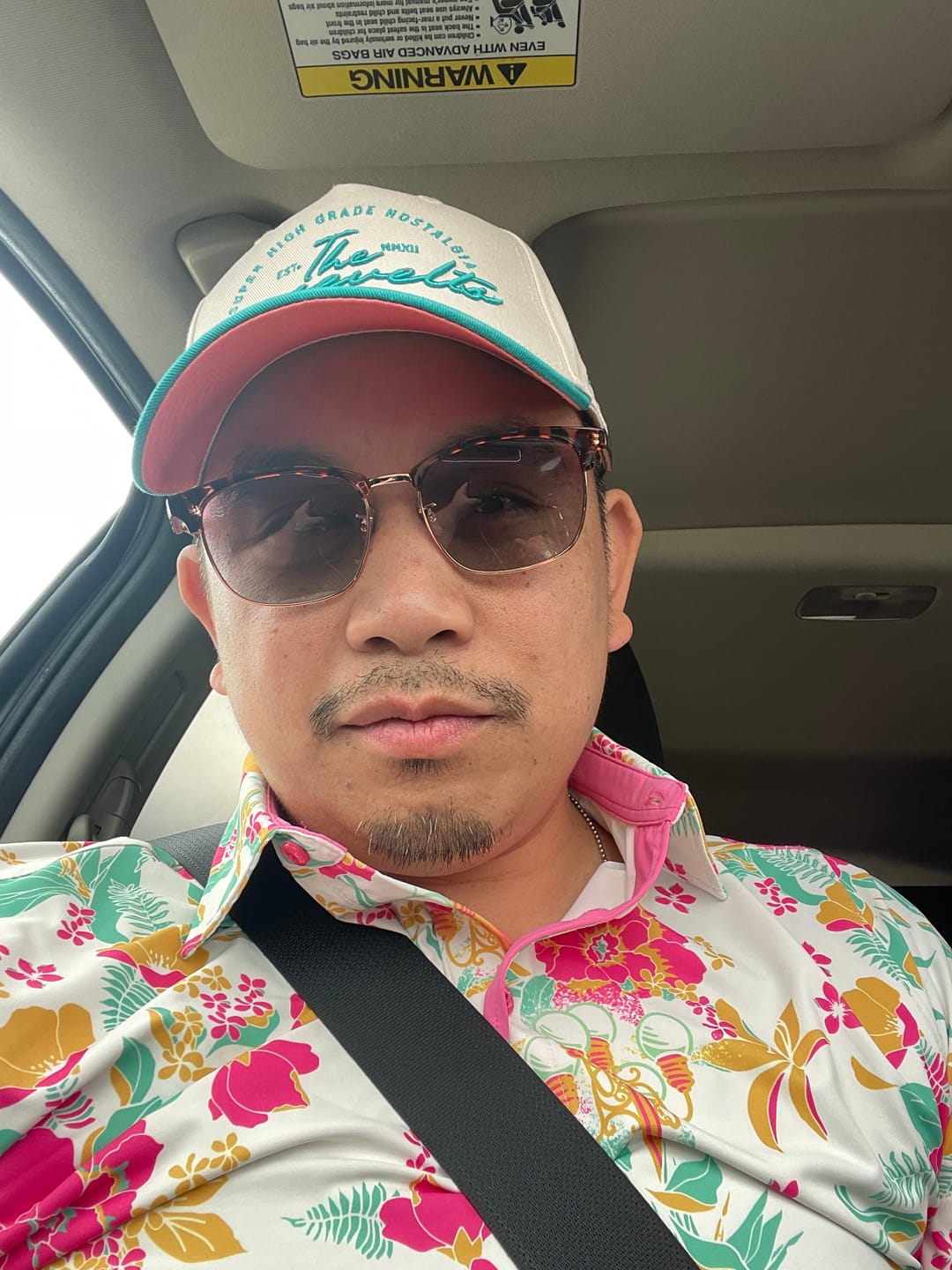 Customer photo review of Super High Grade Nostalgia (Teal) – 5-Panel Hat