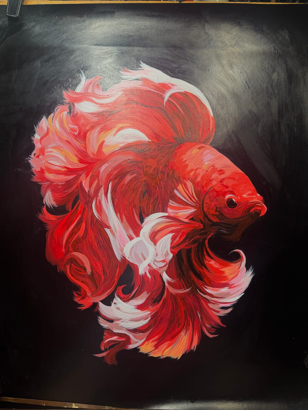 Customer photo review of Velvet Beta | Paint by Number