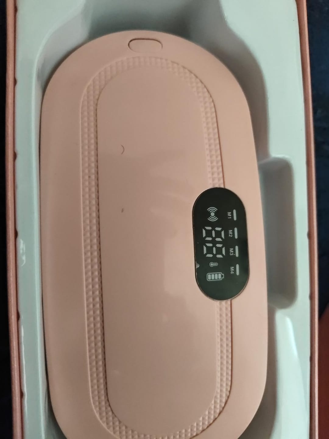 Customer photo review of Thermiva™ - Portable Cordless Heating & Vibration Belt for Menstrual Cramps