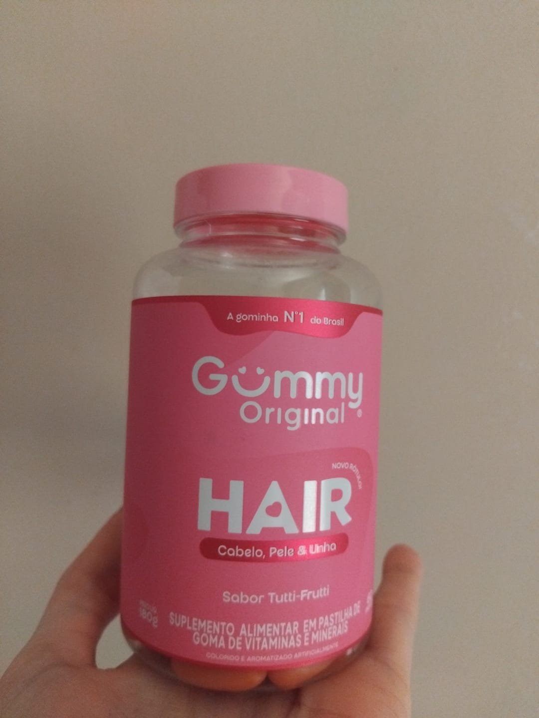 Customer photo review of 6 Gummy® Hair - 180g