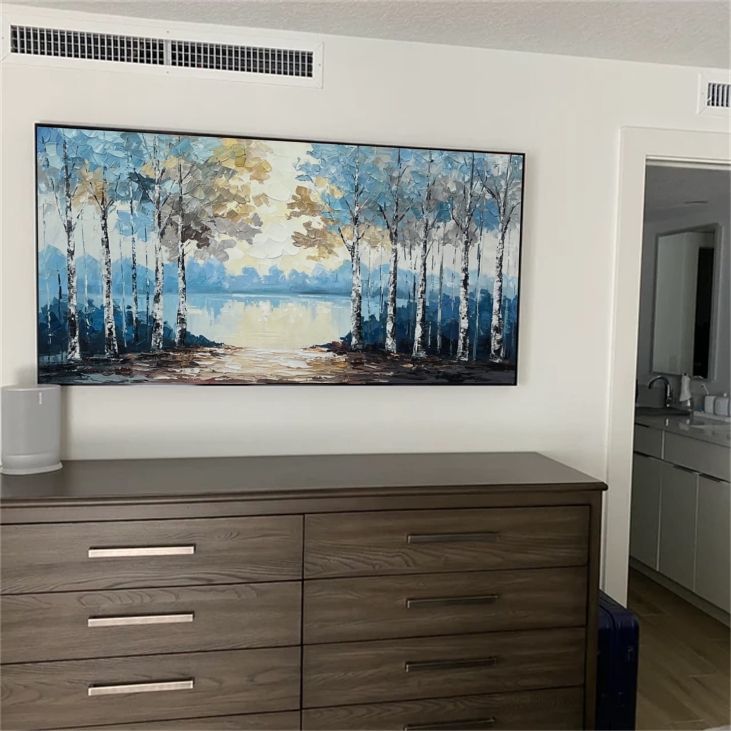 Customer photo review of Tree Abstract Textured Wall Art #TP098