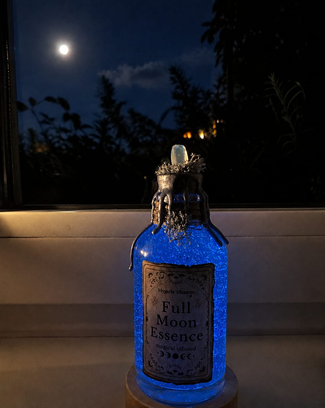 Customer photo review of Zaubertrank Flasche Deko - Full Moon Essence