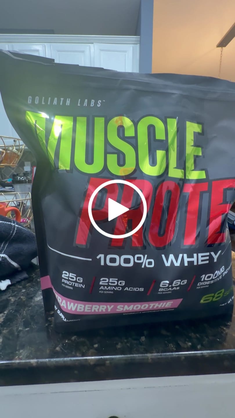 Customer video review of 100% Whey Protein Powder