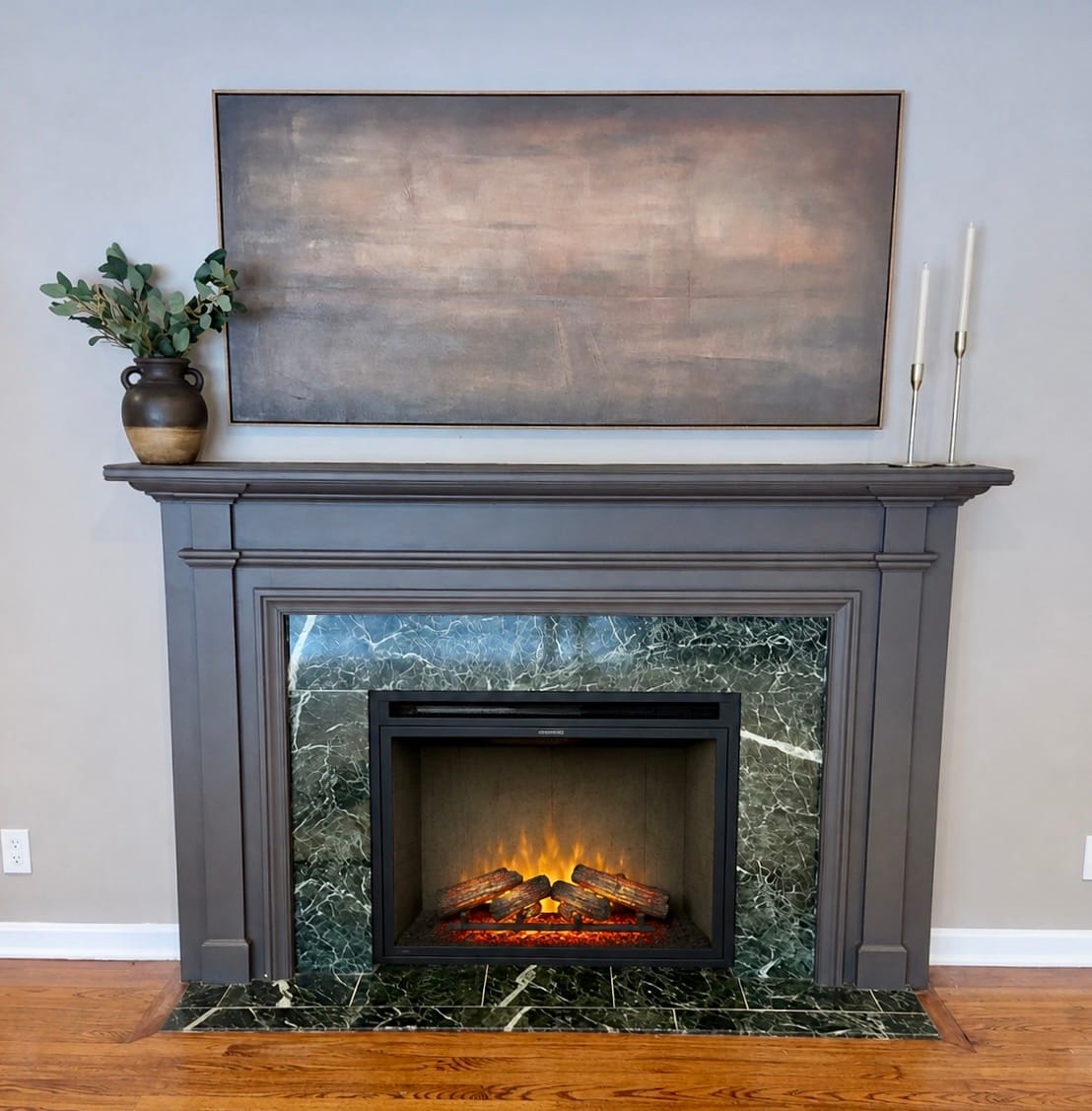 Customer photo review of Japandi Wabi-Sabi Minimalist Wall Art - Traces