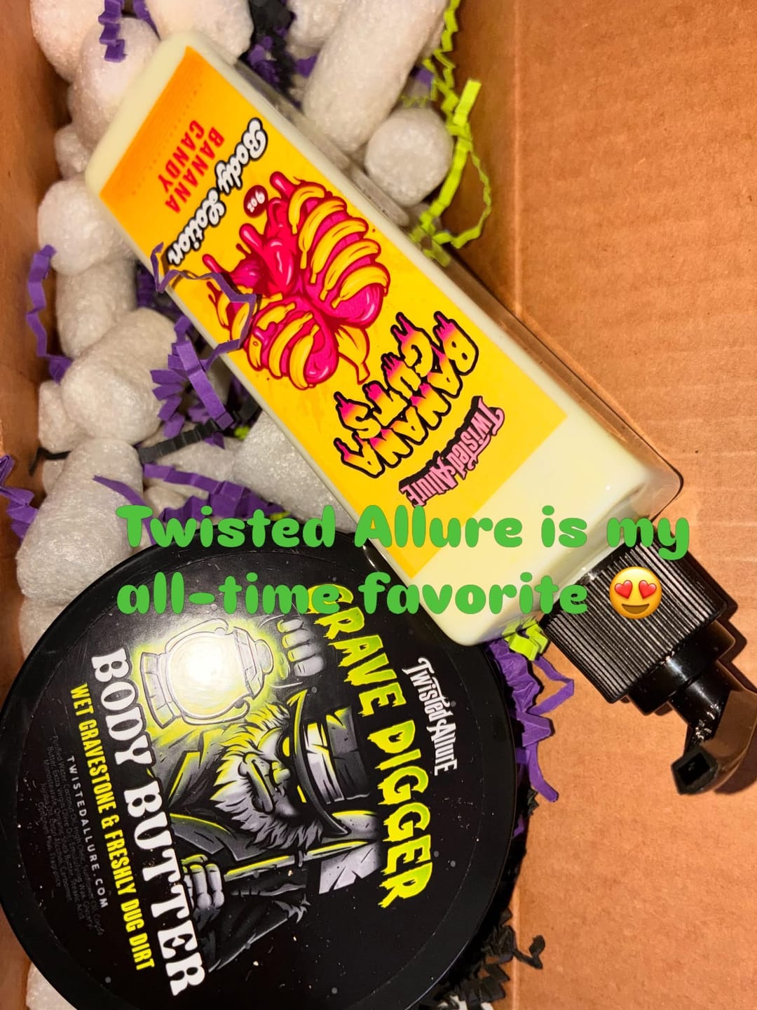 Customer photo review of Grave Digger Body Butter