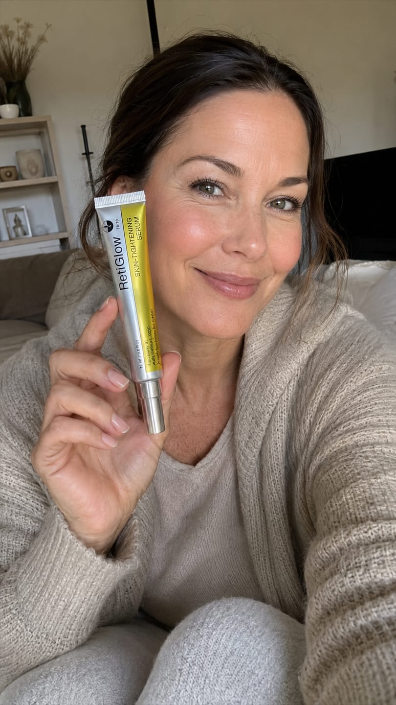 Customer photo review of RetiGlow – Retinol serum