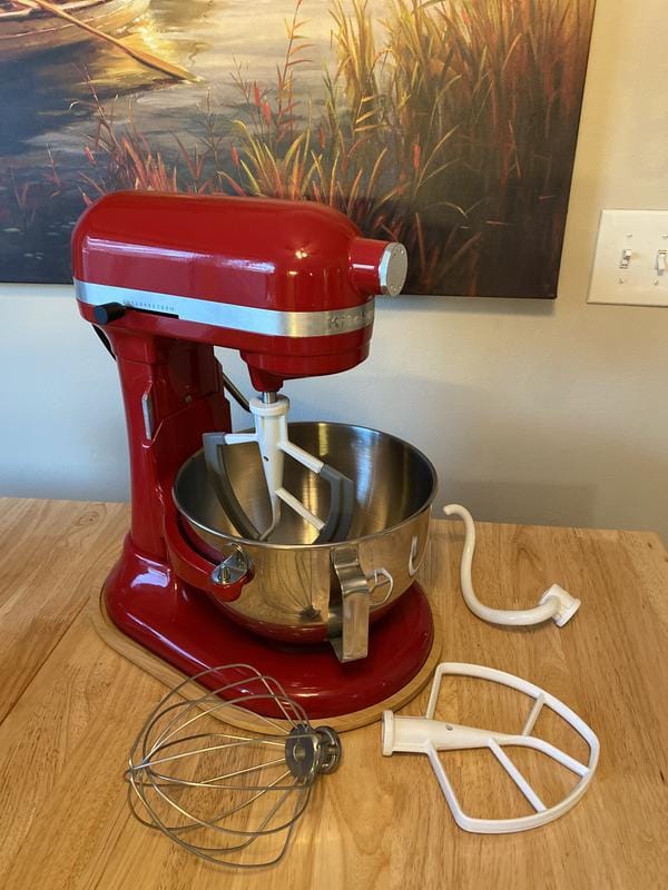 Customer photo review of KitchenAid® 7 Quart Bowl-Lift Stand Mixer